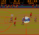 NBA Action (USA, Europe) In game screenshot